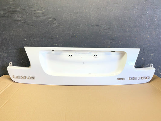 2007-2011 Lexus GS350 Trunk License Plate Trim Panel Cover 76801-30140 AB2941 DG0