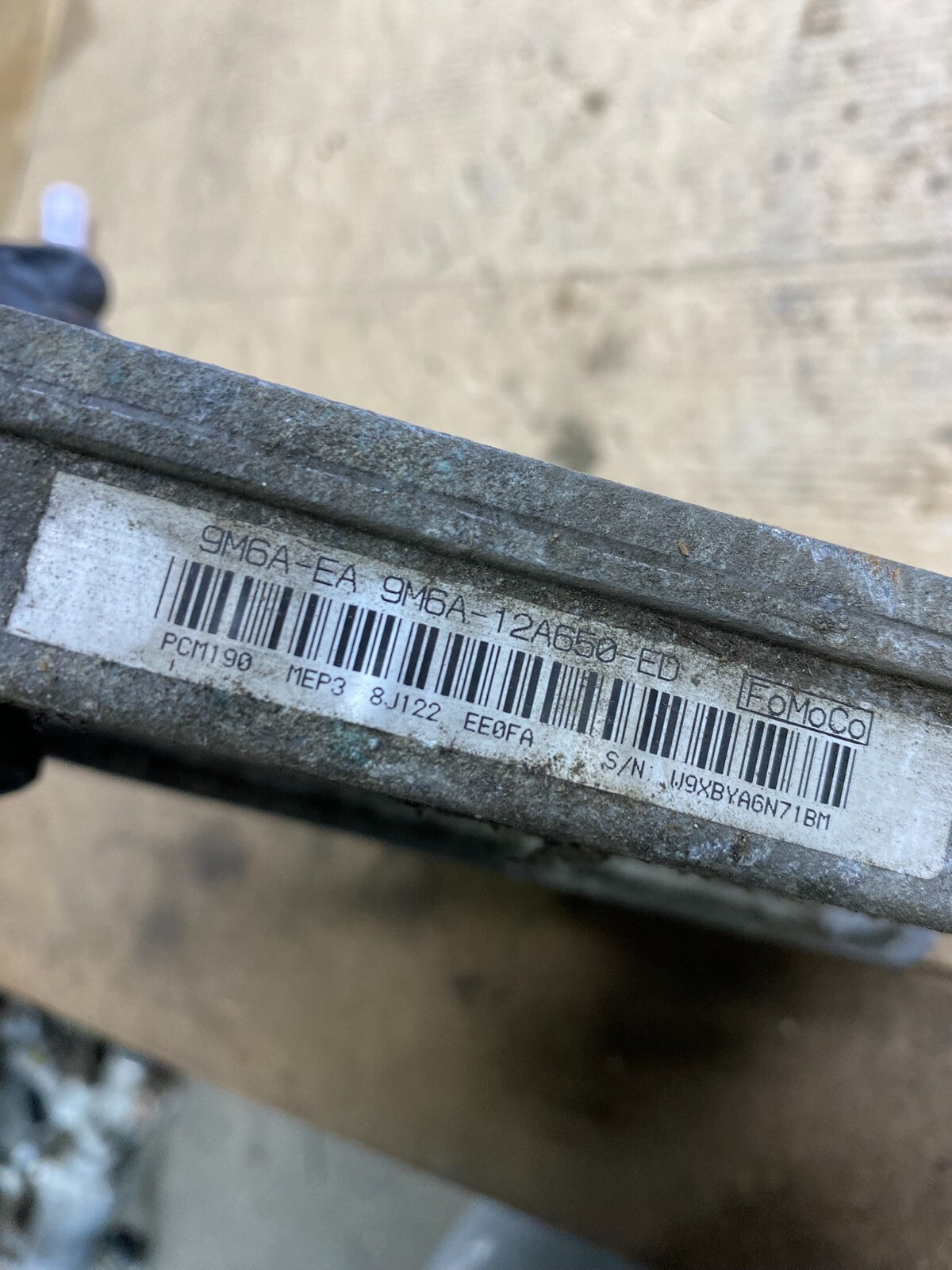 2009 2010 Ford Escape Hybrid Engine Control Unit ECU Computer Module N6821 DG3