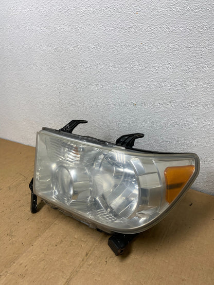 2007 to 2014 Toyota Sequoia Tundra Left Driver LH Headlight Halogen AC8660 DW1