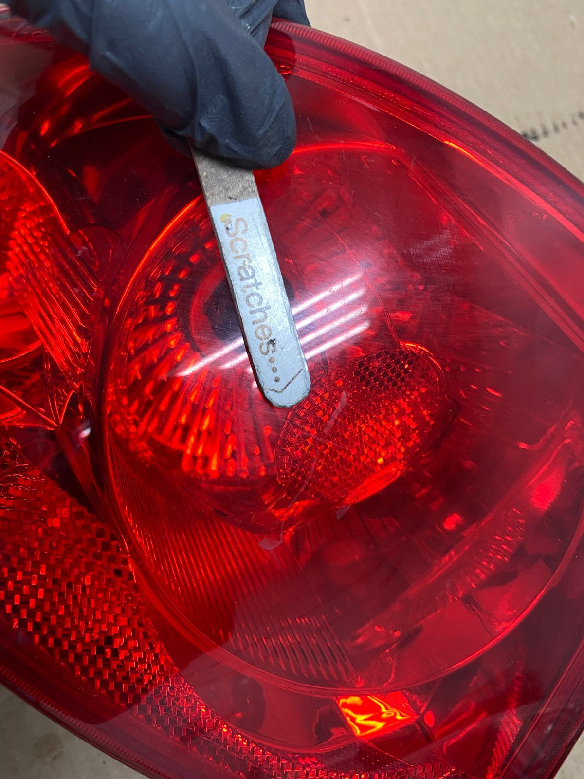 2006 to 2008 Buick Lucerne Left Driver LH Side Tail Light AH4031 LK3