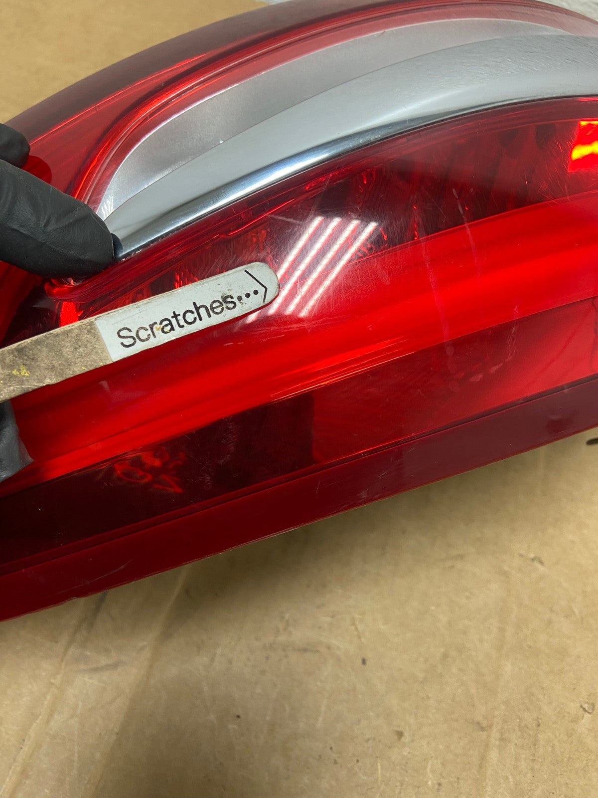 2017 - 2018 Ford Fusion Right Passenger RH Side Tail Light AD5394 LK3