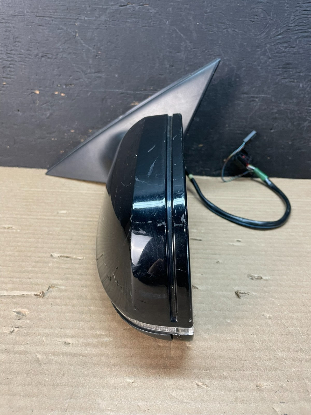 2010 to 2016 Audi A4 Left Driver LH Side View Door Turn Signal Mirror AF3353 DG11