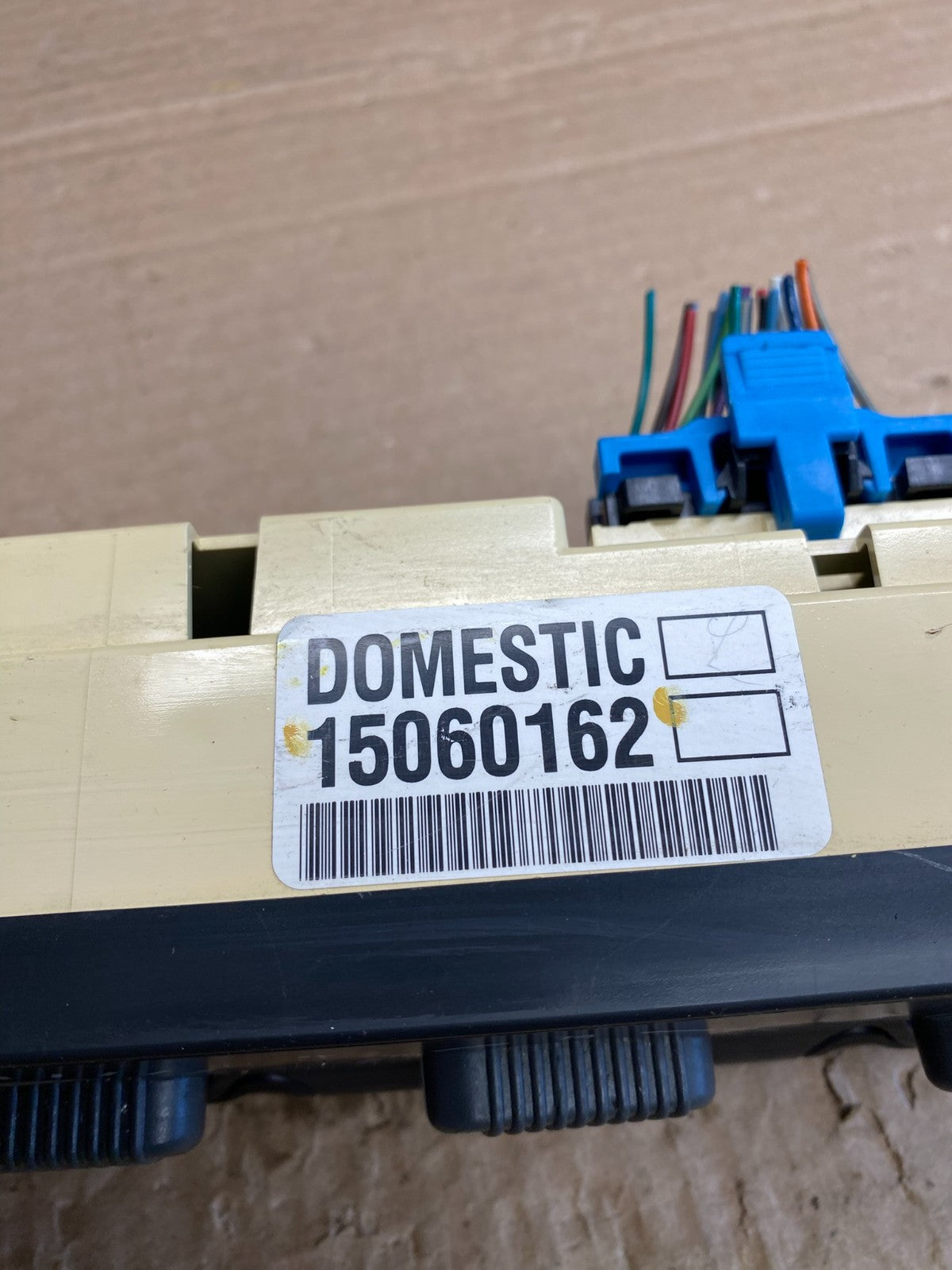 1999 to 2002 Chevrolet Silverado HVAC Heater Climate Control Module AG0038 DG4