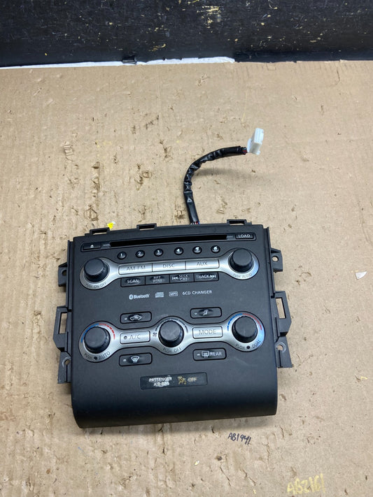 2009 2010 Nissan Maxima Radio Panel Climate Control Bezel Trim OEM ab5617 DG0