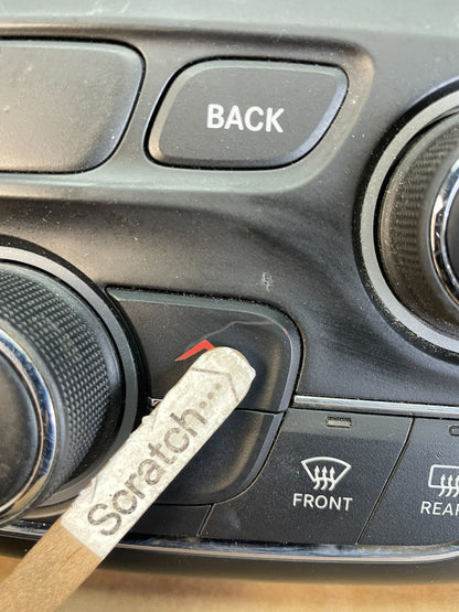 2014 to 2017 Jeep Cherokee Heater Climate Temperature Control ac4988 DG3