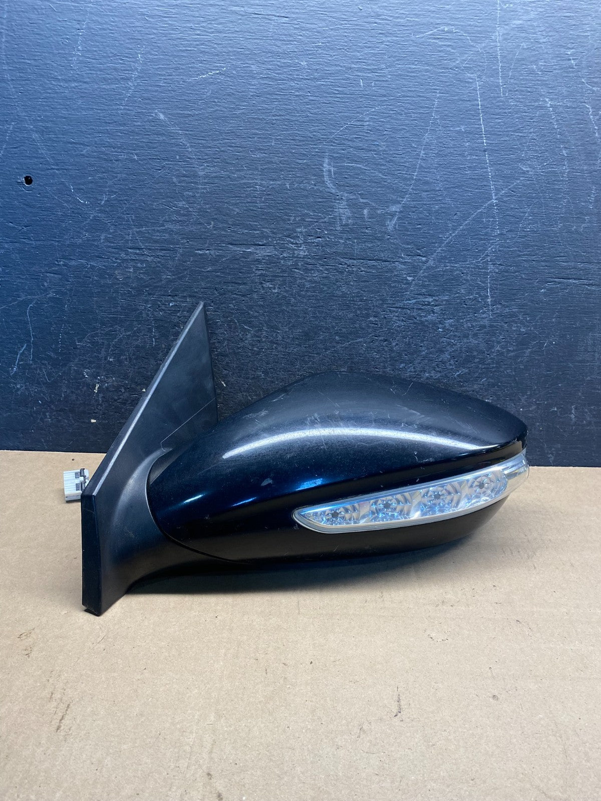 2011 - 2015 Hyundai Sonata Left Driver View Turn Sgn Door Mirror AG1927 MS0