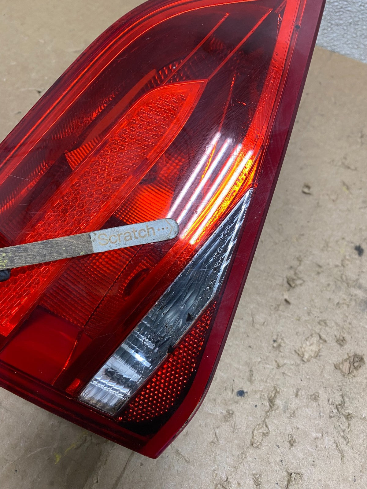 2009 2010 2011 2012 Audi A4 Sedan Left Driver Side Inner Tail Light Oem X2550 DW4