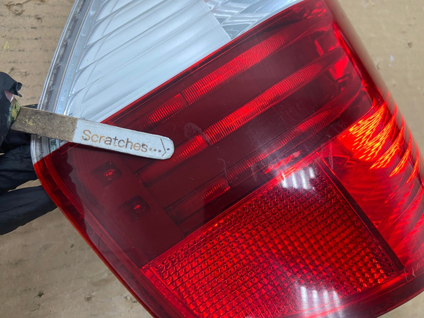 2007 2008 2009 2010 BMW X3 Left Driver Lh Side Tail Light AG9252 LK3