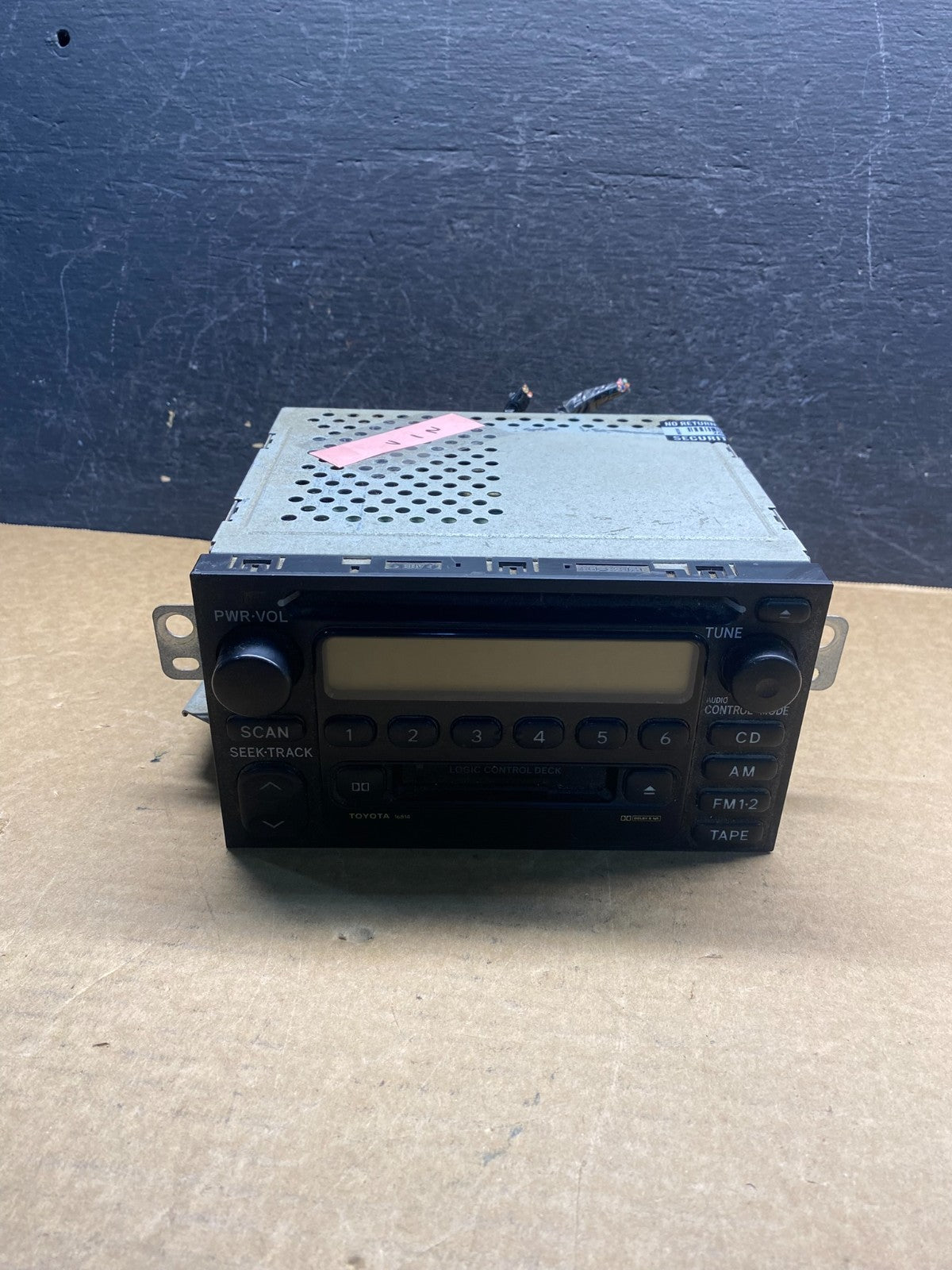 1997 to 2003 Toyota Camry Tundra AM FM CD Radio Player 86120-0C020 AF65760