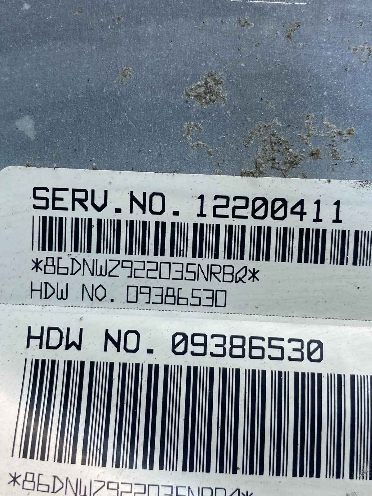 2001-2002 Silverado Tahoe Engine Computer Module 12200411 ECM ECU AF6799 DW2