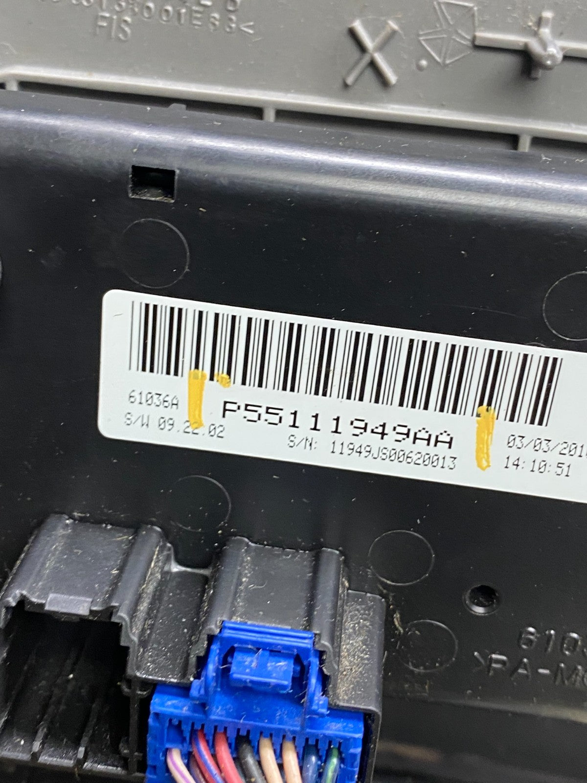 2007 2010 Chrysler Sebring Center Dash A/C Climate Control Bezel Trim z7392 DG6