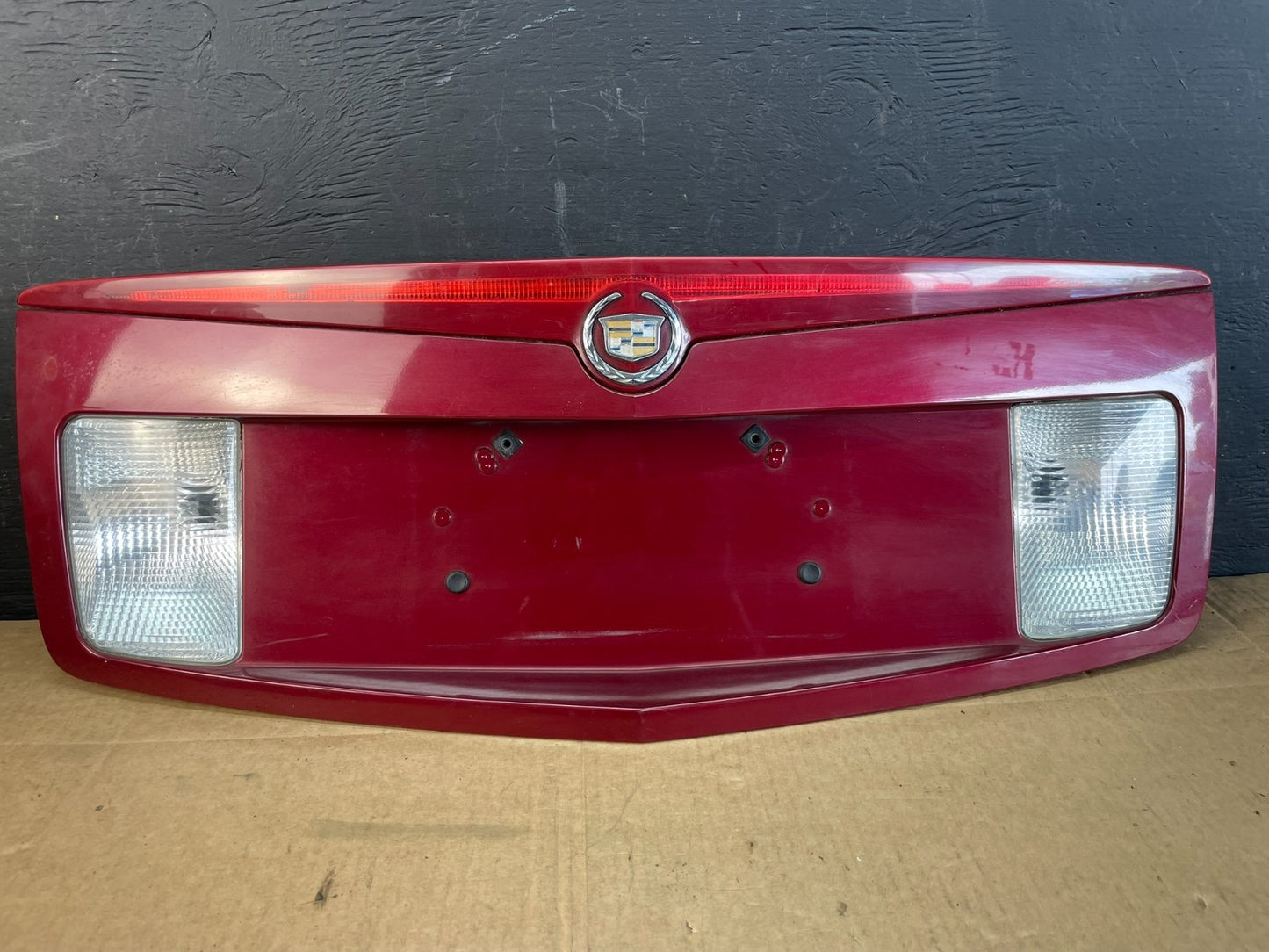 2003-2007 Cadillac CTS Trunk Panel Lid Backup License Plate 3rd Light AC5145 DG0