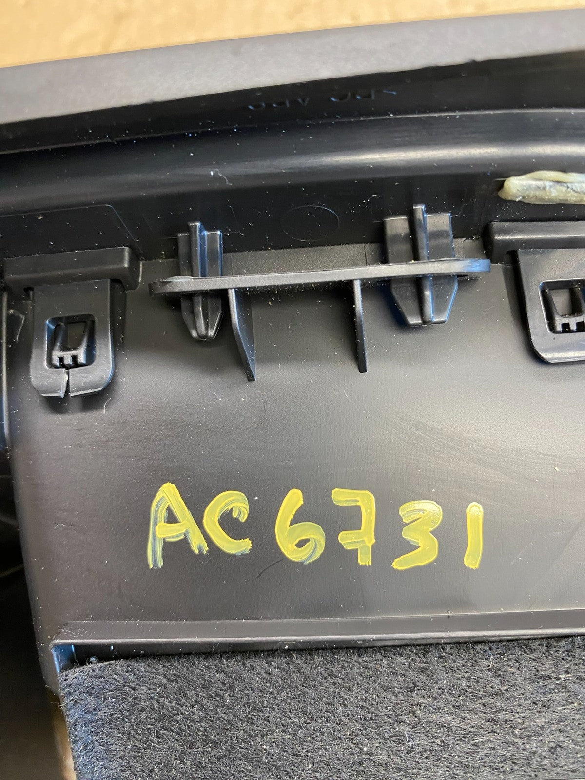 2011 - 2014 Dodge Avenger Center Dash Black Radio Trim Bezel Panel AC6731 DG6