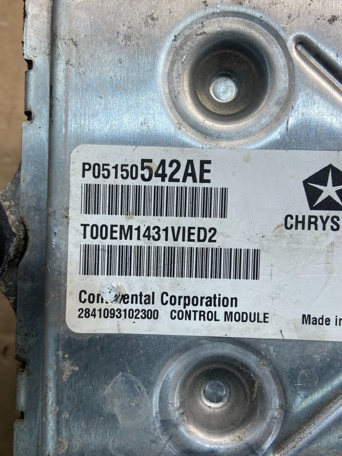 2011 Jeep Compass Patriot PCM ECM ECU Engine Computer Module AG1633 DW2