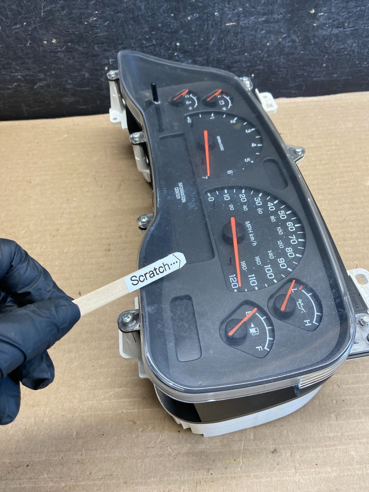 2003 Dodge Durango 4.7L Speedometer Instrument Cluster Gauge AH1408 DG3