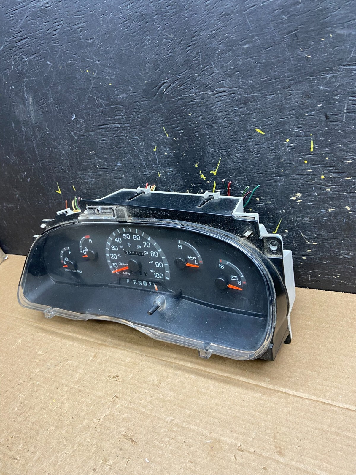 2001 - 2002 Ford Econoline E250 E350 Van Speedometer Instrument Cluster w1707 DG2