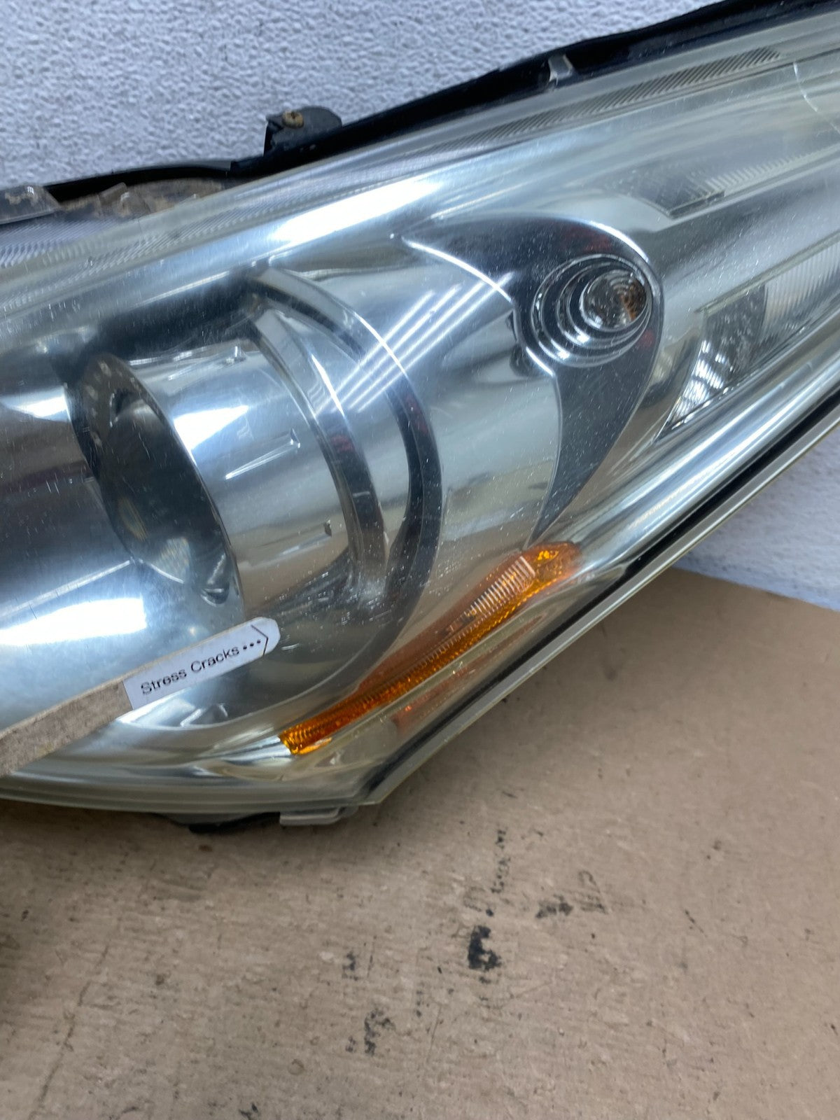 Sedan 4Door 2010 to 2013 Infiniti G37 Left Driver Headlight Xenon AF4901 DW4