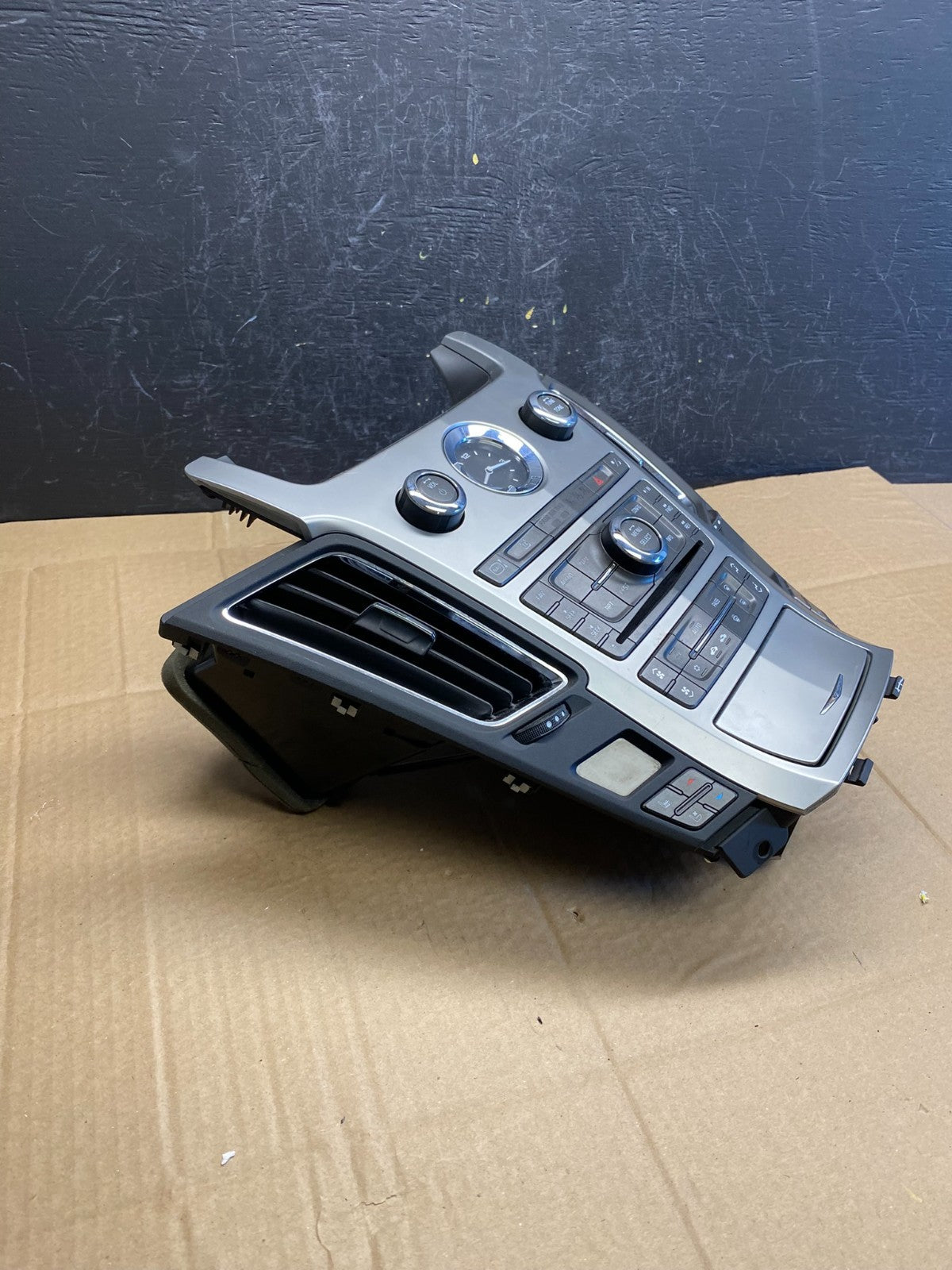 2008-2012 Cadillac CTS A/C Heater Radio Climate Control Panel Bezel OE AC9271 DG2