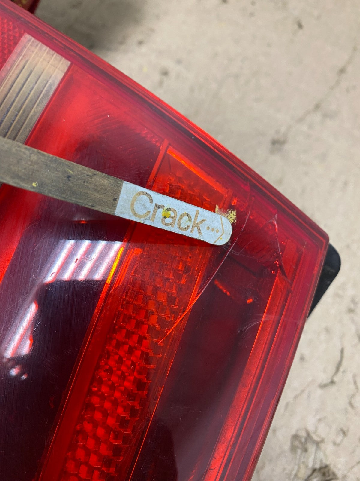 2009 to 2012 Audi A4 Sedan Left+Right Side Tail Lights OEM W2996 DW6