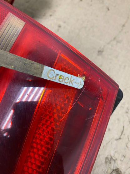2009 to 2012 Audi A4 Sedan Left+Right Side Tail Lights OEM W2996 DW6