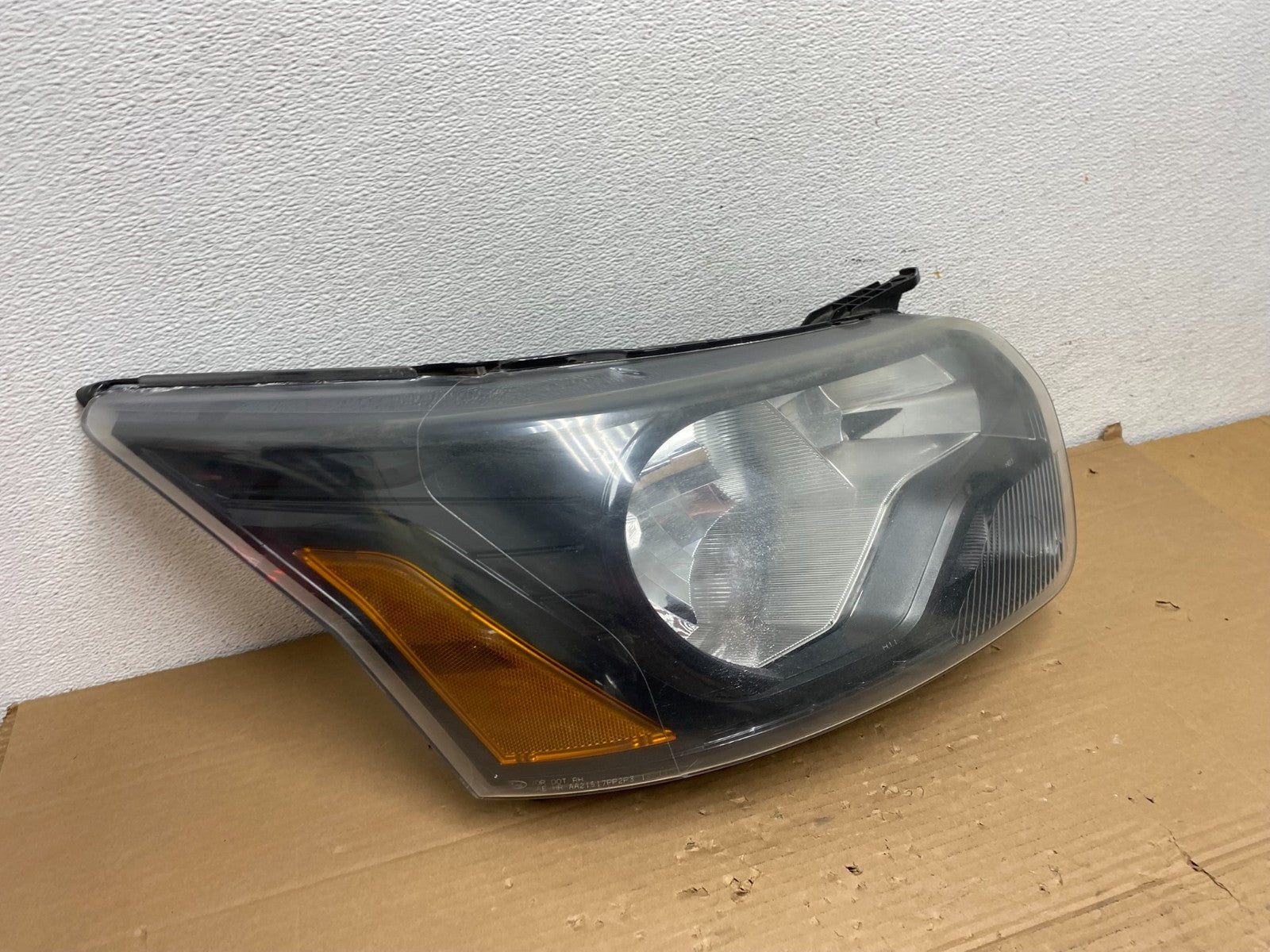 2015-2019 Ford Transit VAN Right Passenger Halogen Black Headlight AD4233 DW2