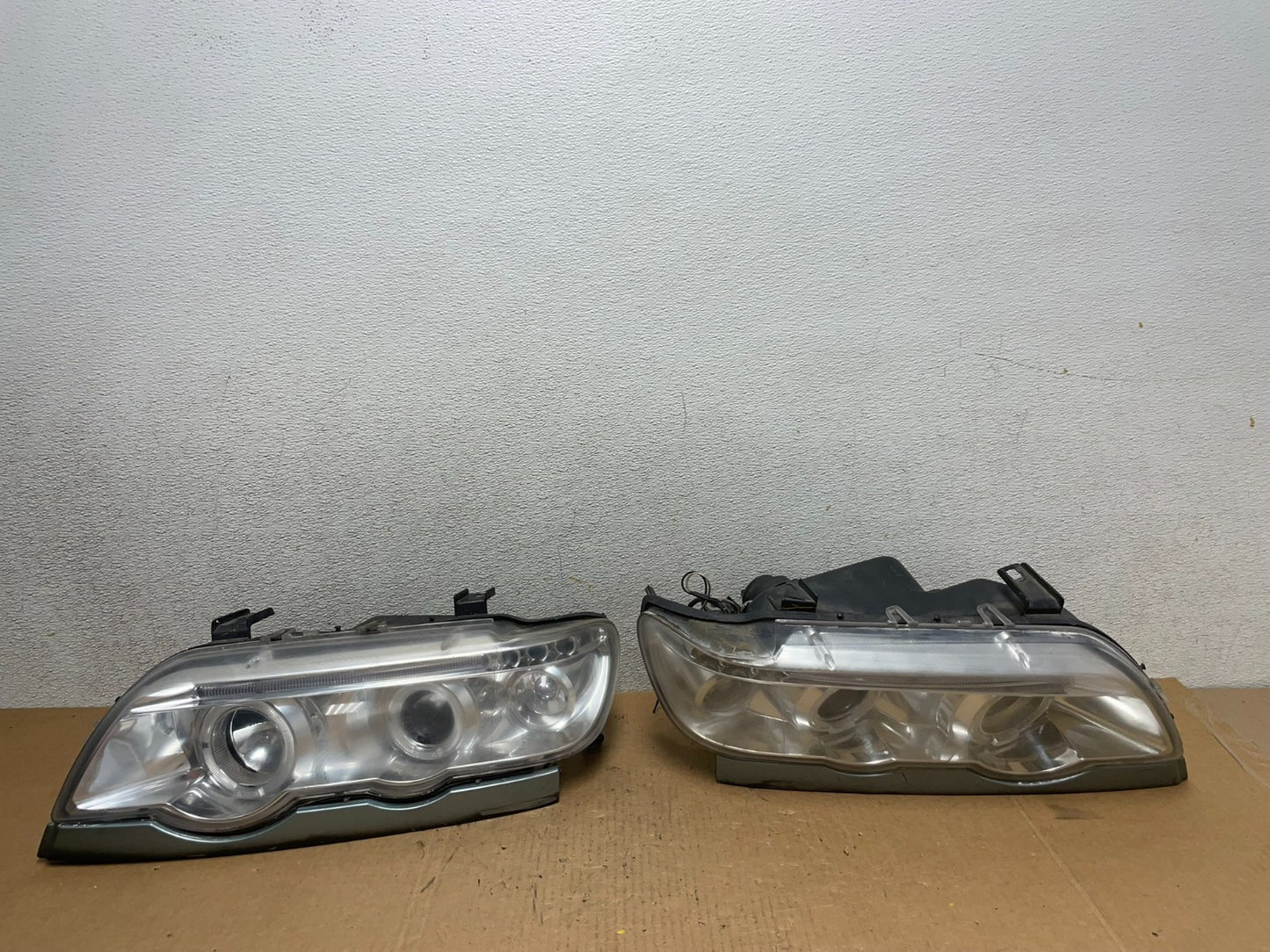 2000-2003 BMW X5 E53 LED Left+Right Set LED Chrome Projector Headlight Q7391 DG0