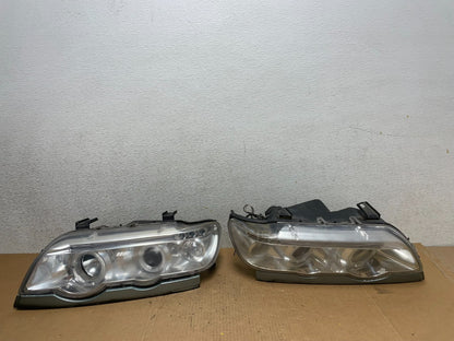2000-2003 BMW X5 E53 LED Left+Right Set LED Chrome Projector Headlight Q7391 DG0