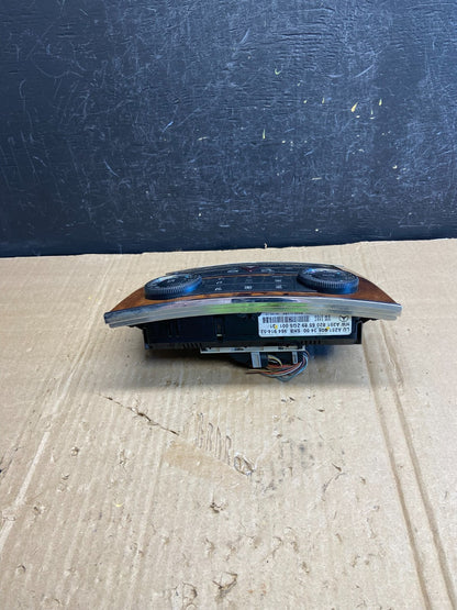 2007-2012 Mercedes X164 GL350 GL450 Climate Control Bezel Wood Switch AE1852 DG3