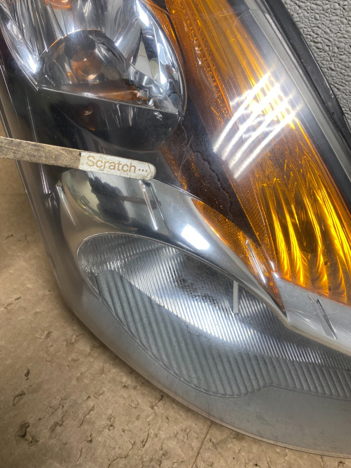 Sedan 2007 2008 2009 Nissan Altima Left+Right Set Headlights V0568 DW3