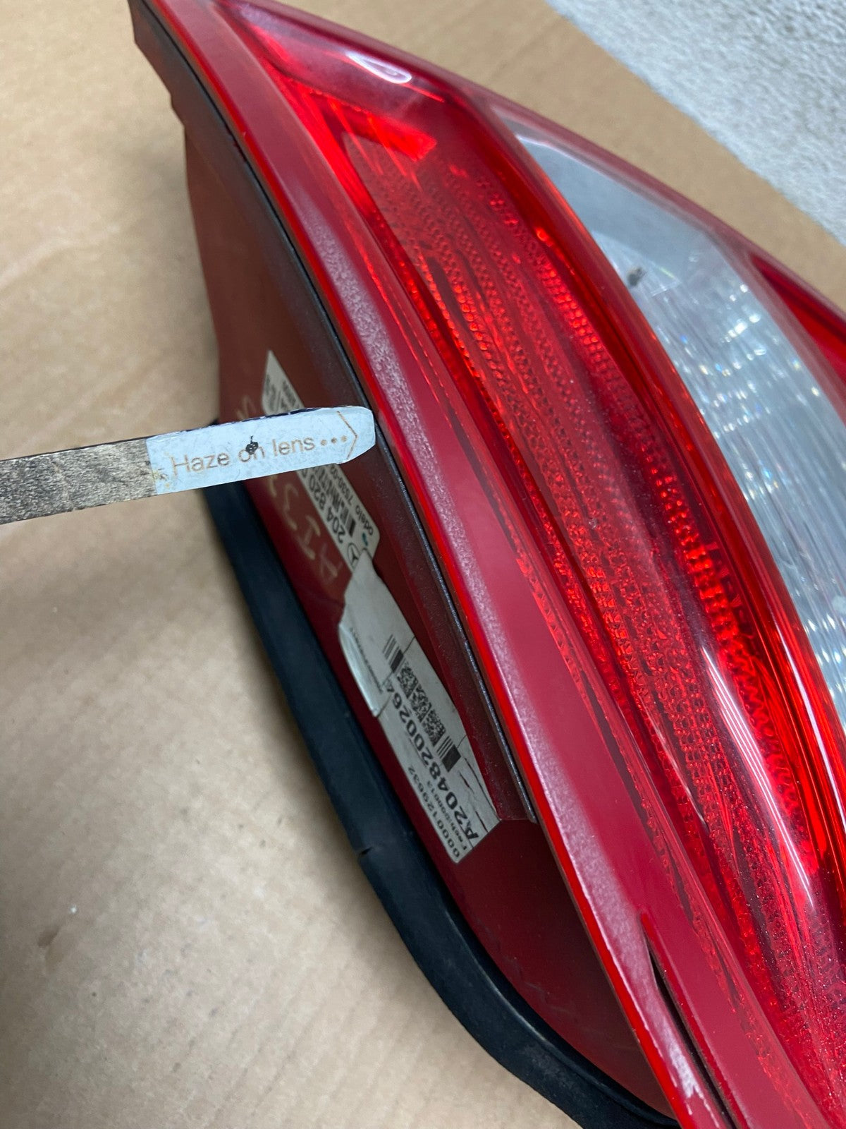 2008 2009 2010 2011 Mercedes C-Class Right Passenger Tail Light AI3735 LK3