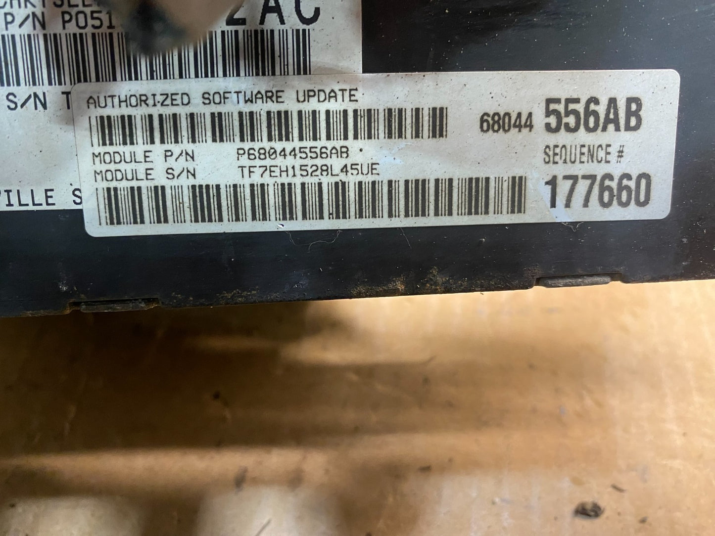 2008 2009 Caravan Town & Country 3.8L Engine Control Unit ECU Module ac6979 DG2