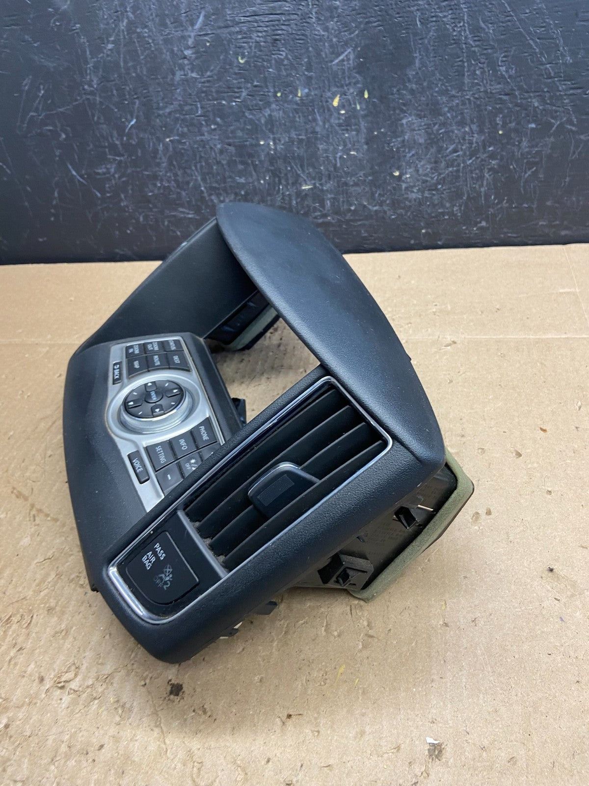 2011 2012 2013 Nissan Maxima Radio Audio Panel Control Bezel Trim ac9233 DG2