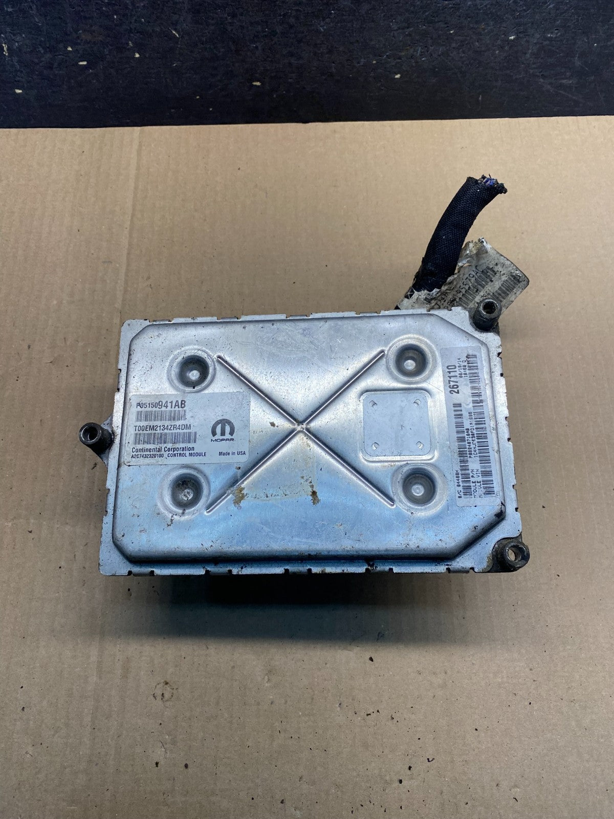 2015-2017 Jeep Compass Patriot Engine Control Module p68246710ab ECU AG9454 DW1