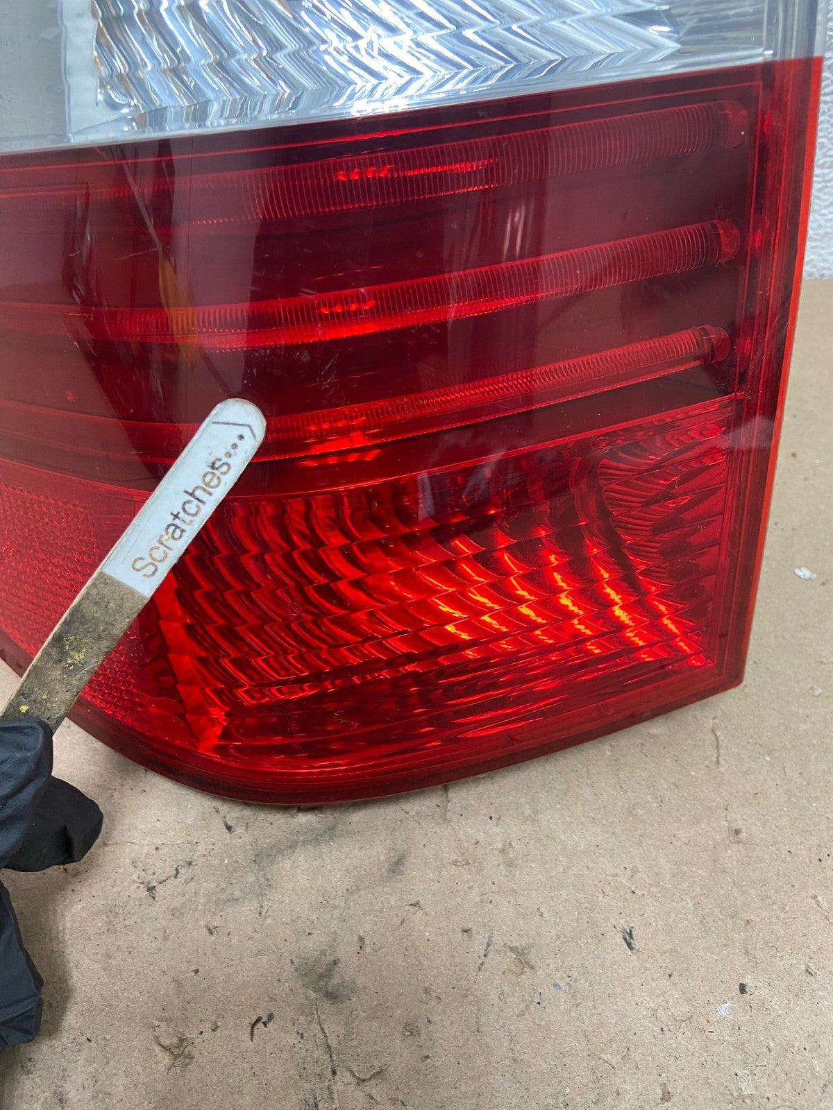 2007 2008 2009 2010 BMW X3 Left Driver Lh Side Tail Light AG5432 LK3