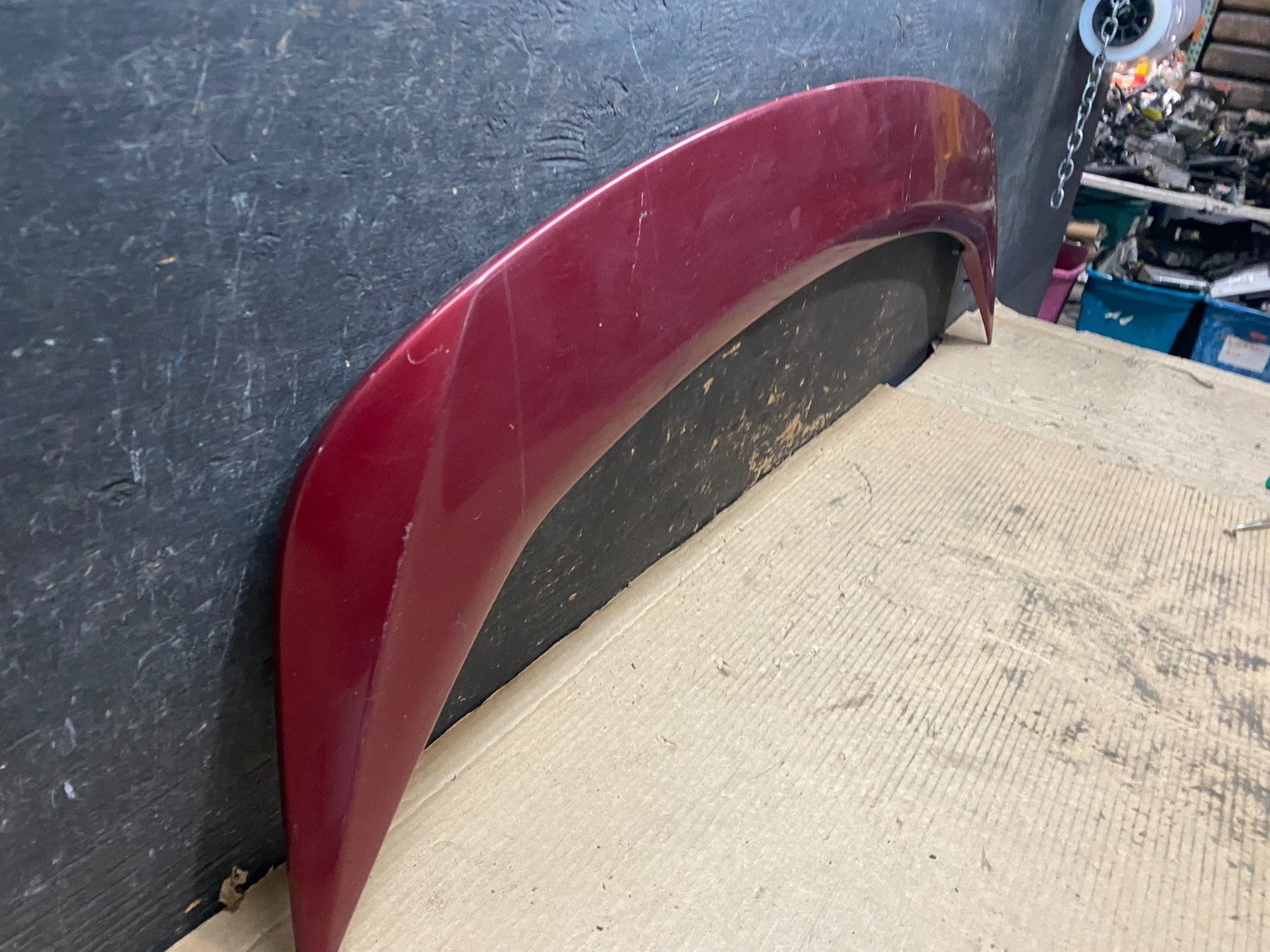 2012 to 2014 Ford Focus Sedan Trunk Lid Spoiler Wing OEM V9506 DG2