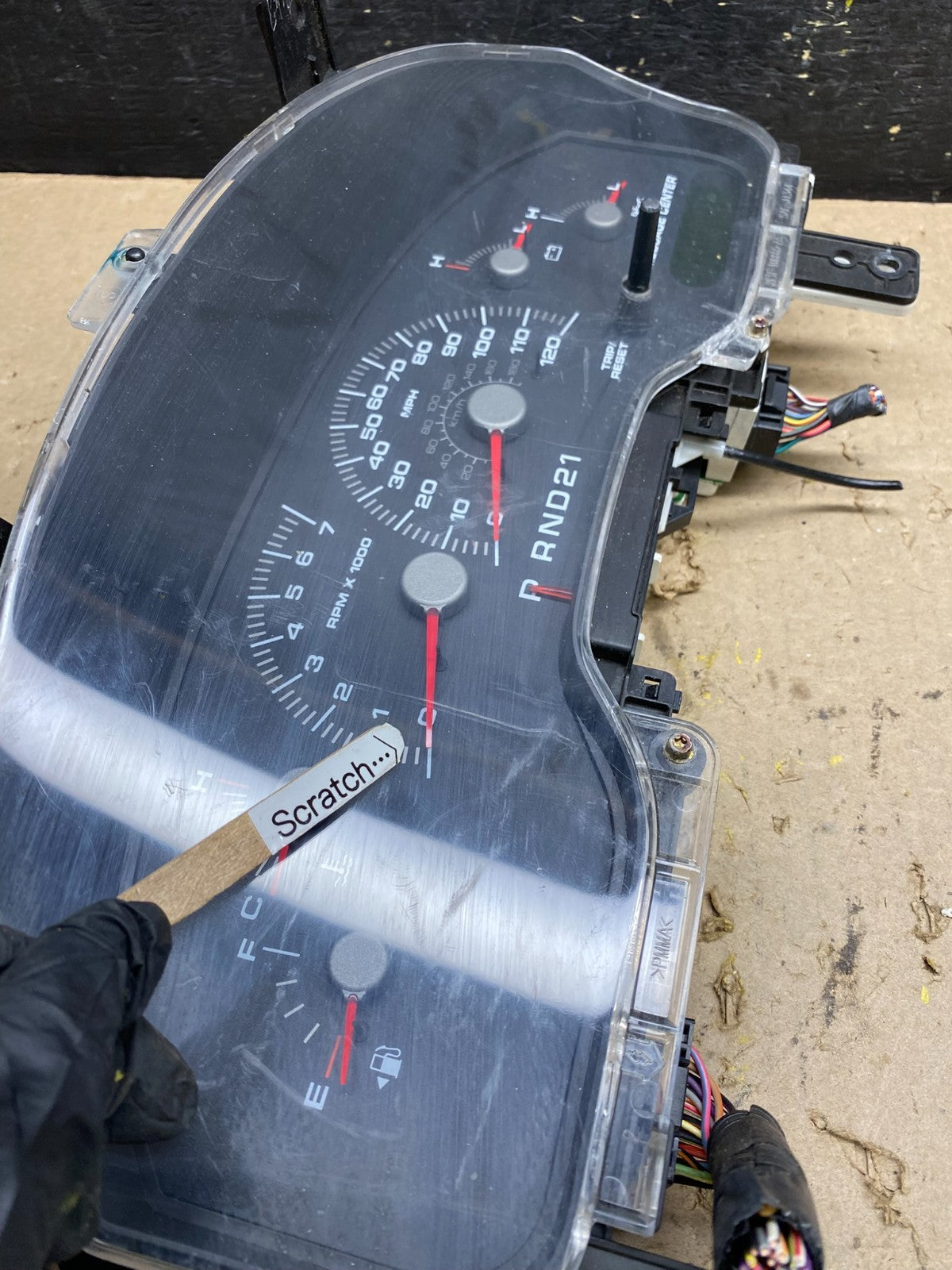2000 2002 Ford Expedition Speedometer Instrument Gauge Cluster Oem u5448 DG1
