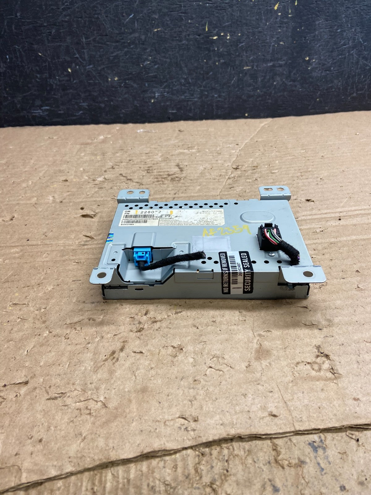 2010 - 2011 Chevrolet Equinox Radio Display Screen Information Dash Oe af2359 DG4