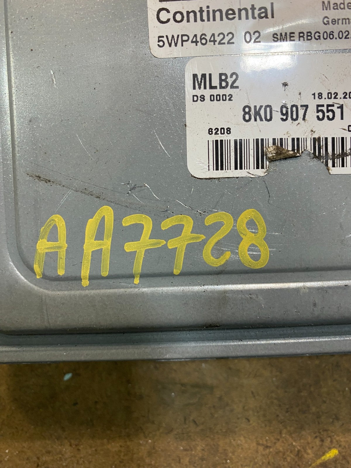 2010 Audi S4 S5 3.0L Engine Computer Ecu Pcm Ecm Pcu 8K0907551A  aa7728 DG3