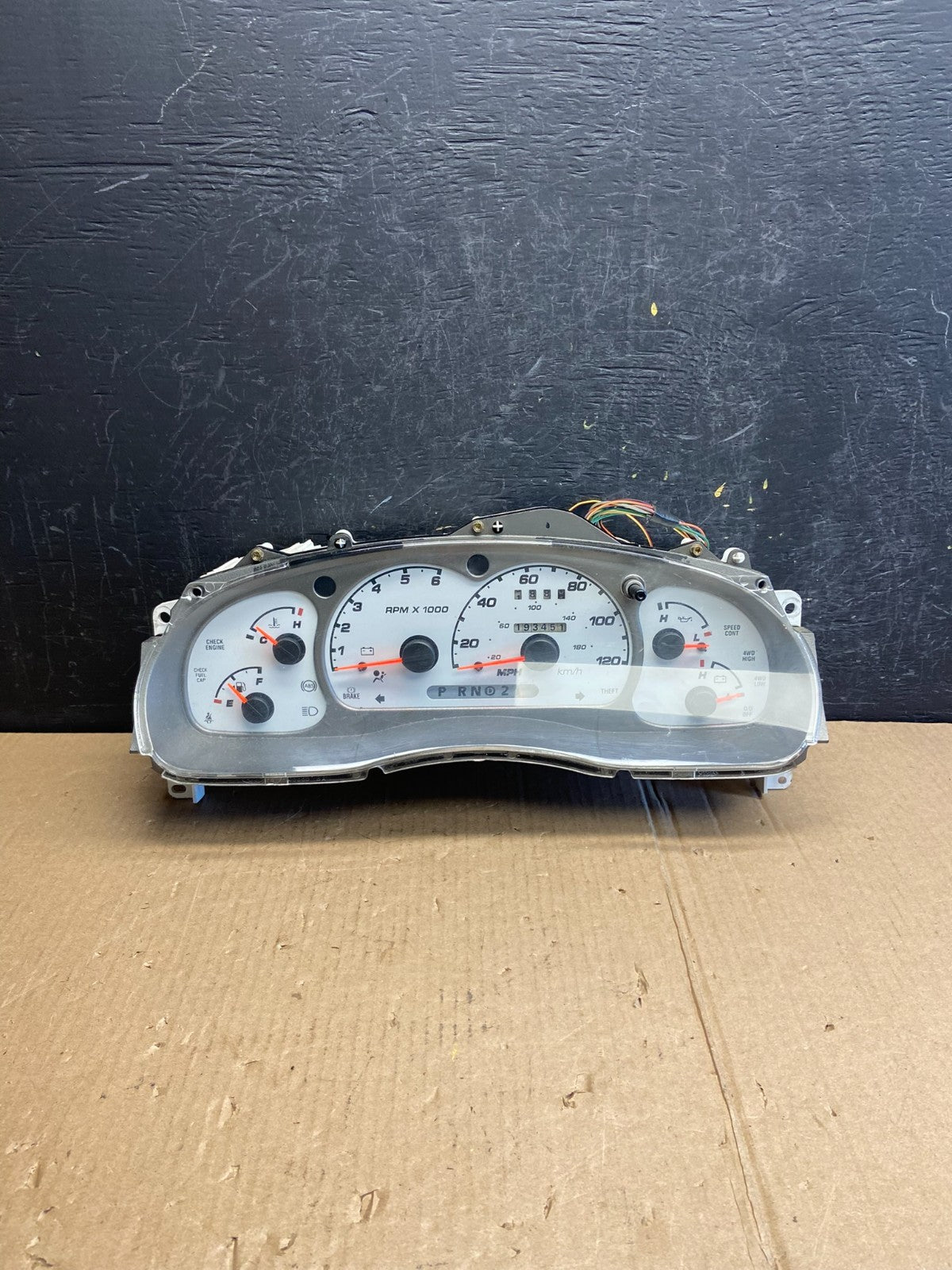 2001 2002 2003 Ford Explorer Sport Trac Speedometer Cluster Gauge AE4264 DG0