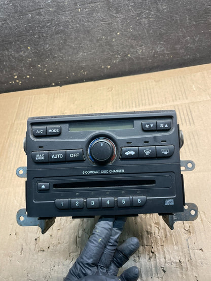 2003 2004 2005 Honda Pilot Center Radio 6 CD Player Climate Control Oem W1571 DG0