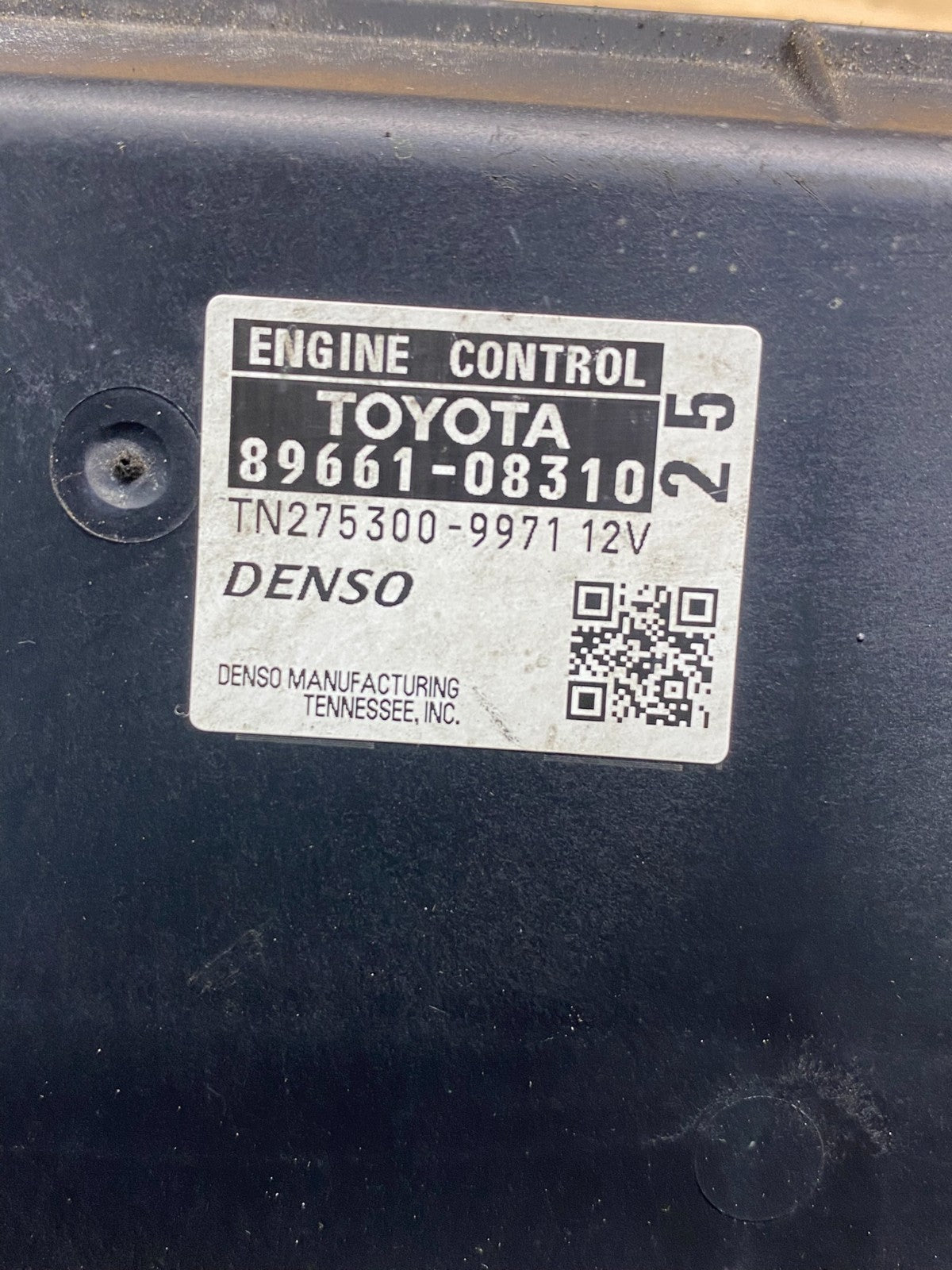 2011 Toyota Sienna Engine Control Computer ECU ECM PCM AE2131 DG2