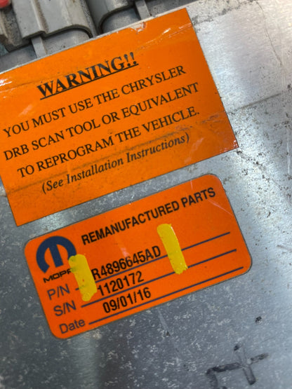 2003 Chrysler Stratus Engine Control ECU ECM EBX Module OEM X1043 DG3