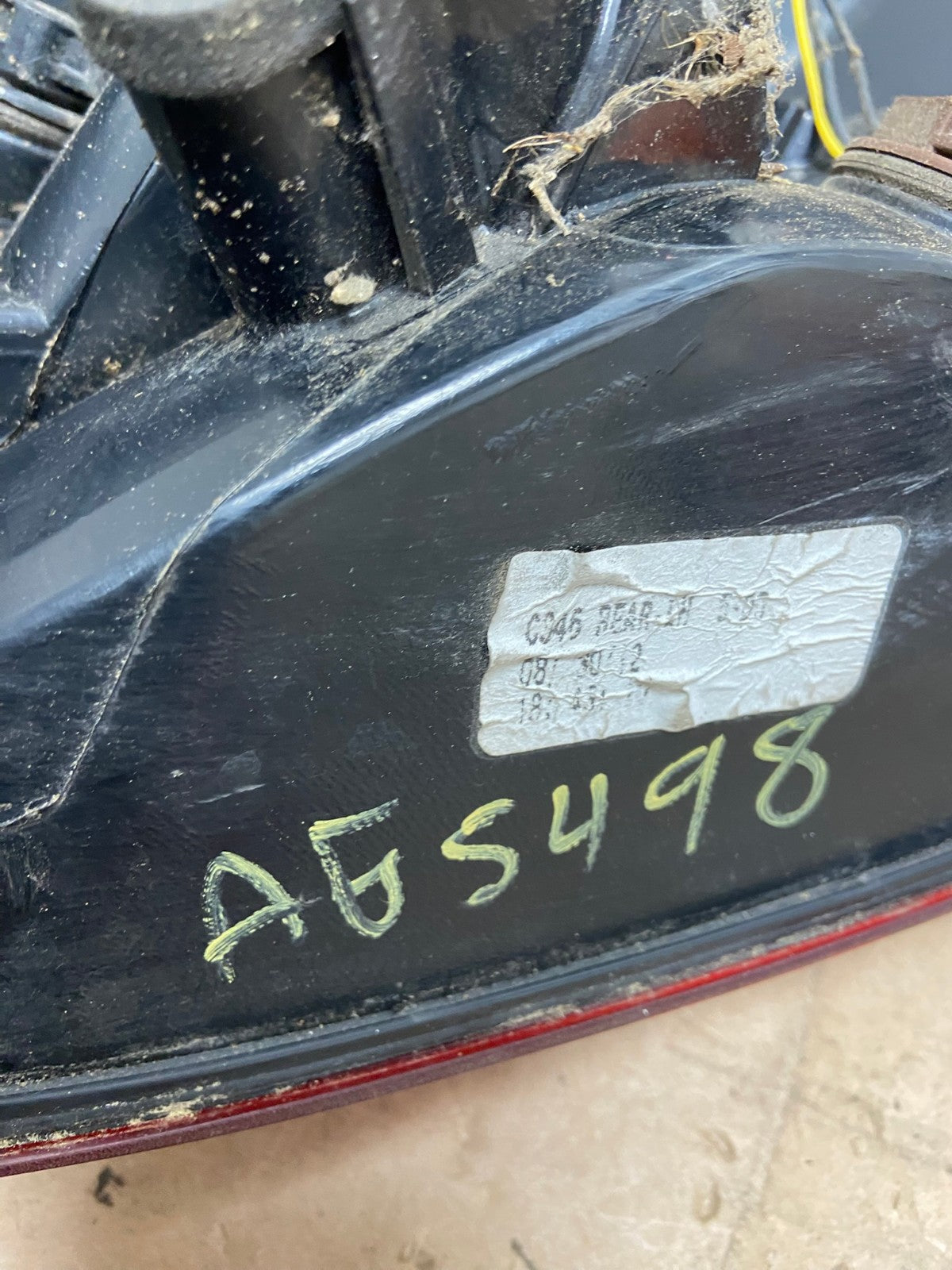 2012 2013 2014 Ford Focus Tail Light Hatchback Left Driver Lh Side AG5498 LK7