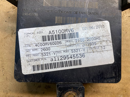 29545536 Allison TCM Transmission Control Module Computer Auto ad7490 DG3