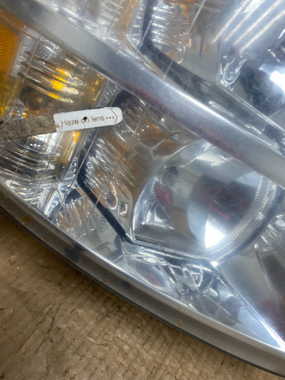 2007 to 2014 Chevrolet Silverado Left+Right Side Black Headlights AI6787 DW7