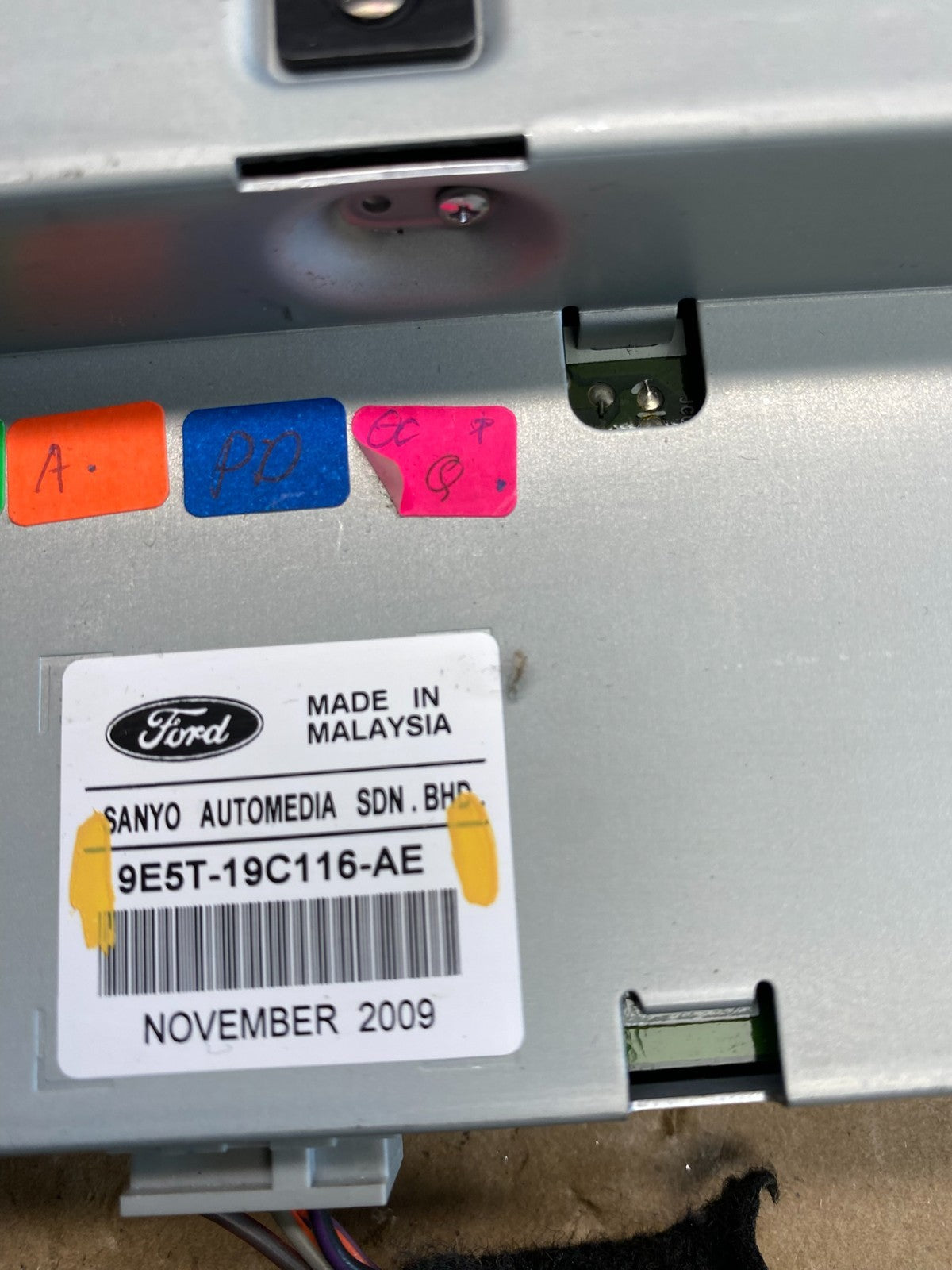 2010 2012 Ford Fusion Dash Information Display Screen ac6306 DG5