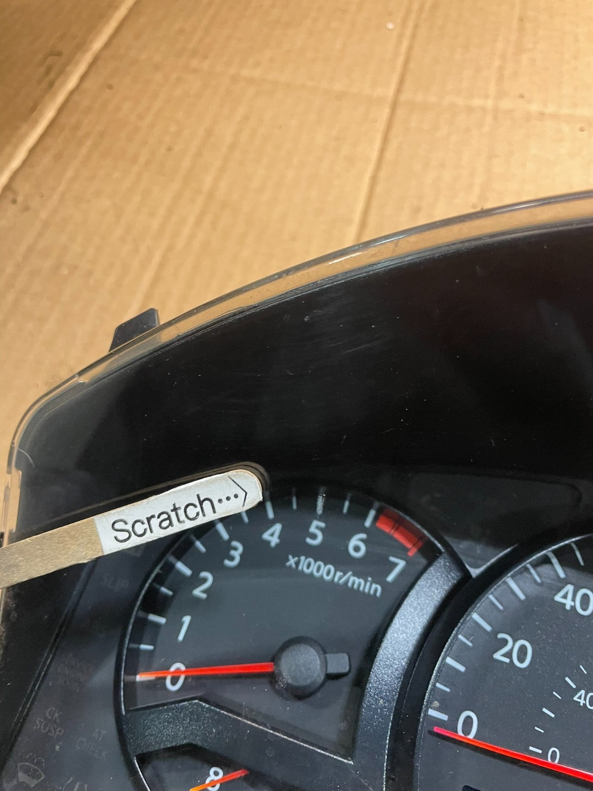 2005 to 2007 Nissan Titan Armada Speedometer Cluster Gauge Bezel x1026  DG1