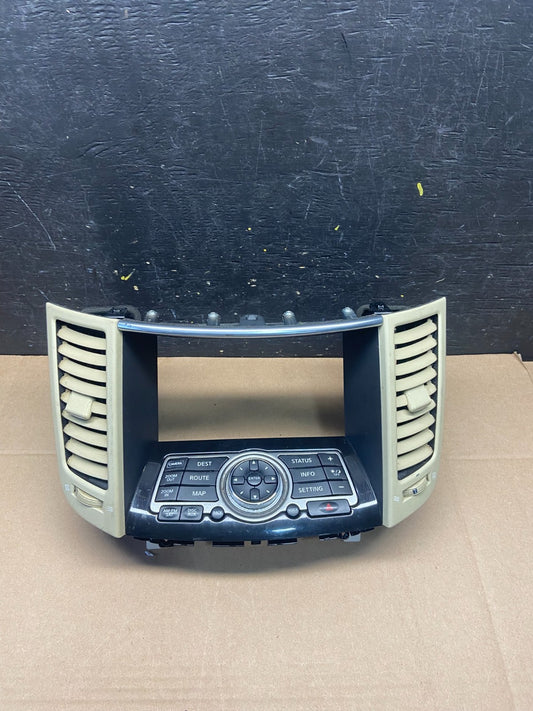 2009 -2017 Infiniti FX35 Radio Screen Panel Bezel Trim OEM q2159 DG0