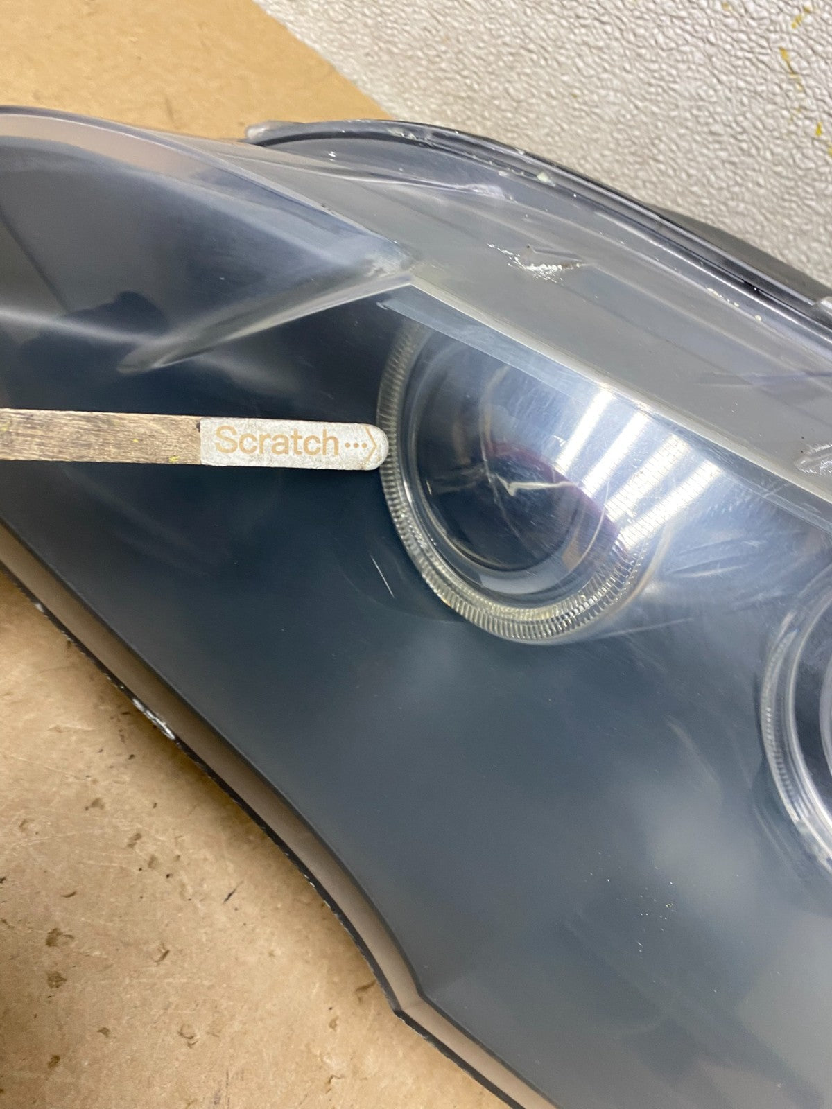 2007 2008 2009 2010 Bmw X5 Left Driver Lh Side Headlight Xenon Hid W8723 DW4
