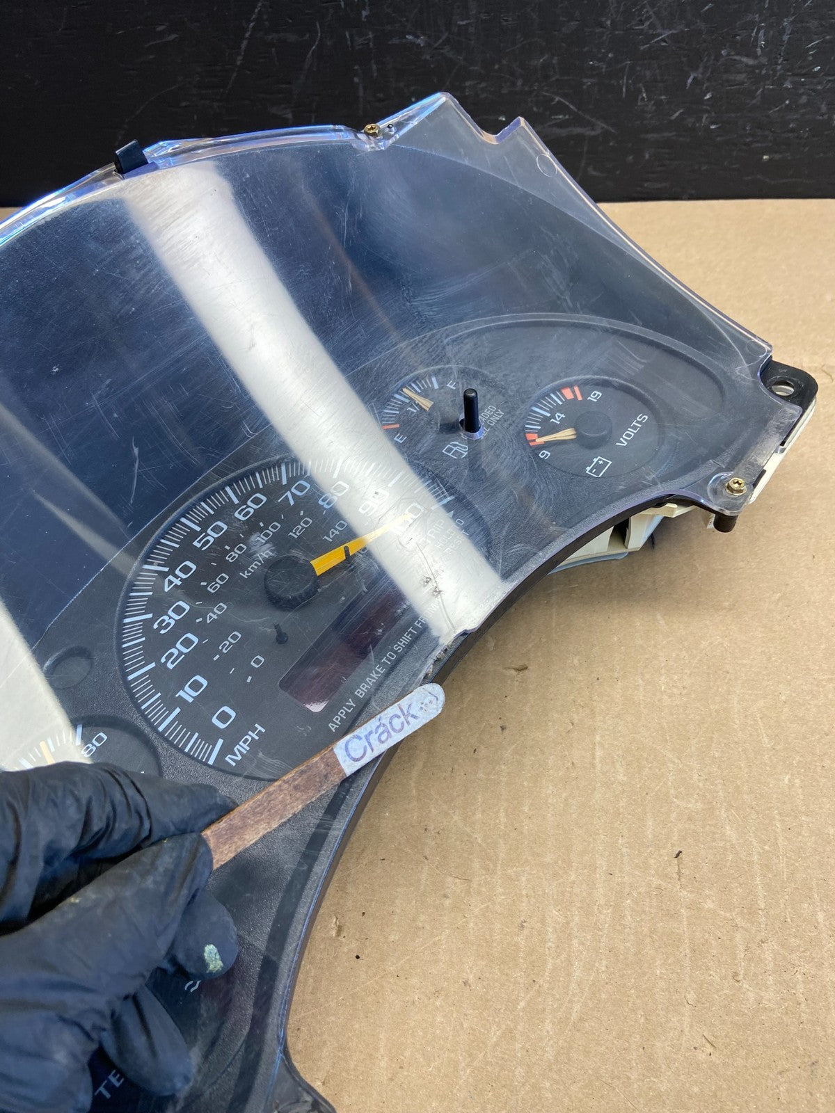 1996 to 2000 Chevrolet Express Speedometer Cluster Gauge OEM AB9211 DG1